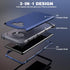 IDweel for Galaxy Note 9 Case, Note 9 Case Blue for Men, 3 in 1 Shockproof Slim Hybrid Heavy Duty Protection Hard PC Cover Soft Silicone Rugged Bu...