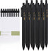 Mr. Pen- Retractable Gel Pens, 10 Pack, Black Ink Gel Pens, Black Barrels, Fast Dry, Gel Pens Fine Point 0.5mm, Retractable Pens, Cute Pens, Gel I...
