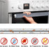 7Pcs Refrigerator Door Handle Cover Washable Kitchen Appliance Decor Handles Fridge Oven Microwave Dishwasher Antiskid Protector Handle Cover, Kee...