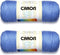 Bulk Buy: Caron Simply Soft Yarn Solids (2-Pack) (Berry Blue)...