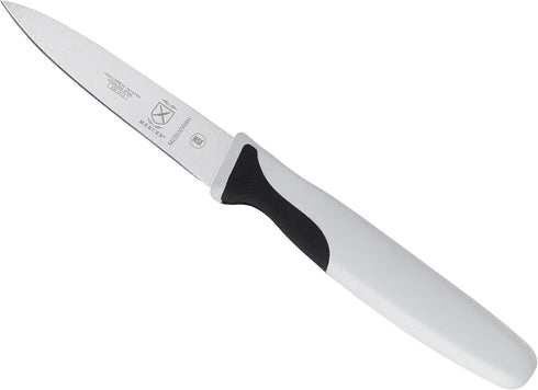 Mercer Culinary Millennia Color Handle Cutlery 3" Slim Paring Knife White...