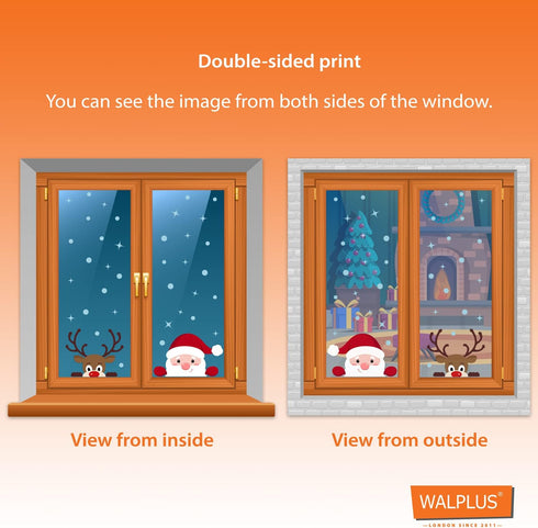 Spring Window Clings Spring Decorations Summer Window Clings Double-Sided Reusable Anti-Collision Peel and Stick Removable for Glass Summer Bouque...