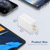 Dual USB C 33W Fast Wall Charger, Mini Block Power Brick Type C Wall Adapter Plug Qc3.0 for iPhone 13 12 11 Pro Max Xs Xr X, ipad Pro, Airpods Pro...