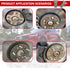 8pcs Screw Rotor Brake Disc Retaining 93600-06014-0H- Compatible With Honda, Acura, Volkswagen, Audi,Hyundai and Kia Models, Stainless Steel Retai...