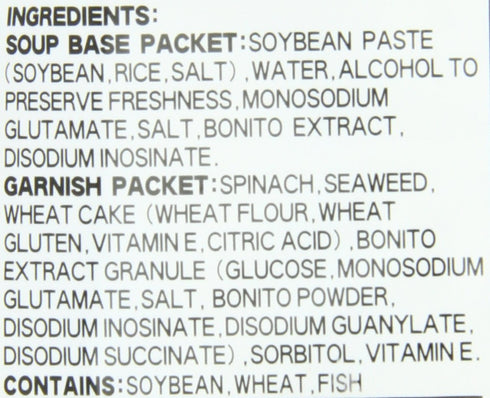 Miko Brand Instant Spinach Miso Soup, 5.76 Oz...
