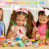 50Pcs Paint Brushes, Anezus Round Paint Brushes for Kids Classroom Toddlers Paint Brush Set for Touch Up Preschool Daycare Washable Acrylic Paint ...
