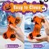 Halloween Dog Toys Plush 4Pack Dog Squeaky Toys Interactive Fetching Dog Toys Stuffed Toy Suitable for Medium and Large Dogs...