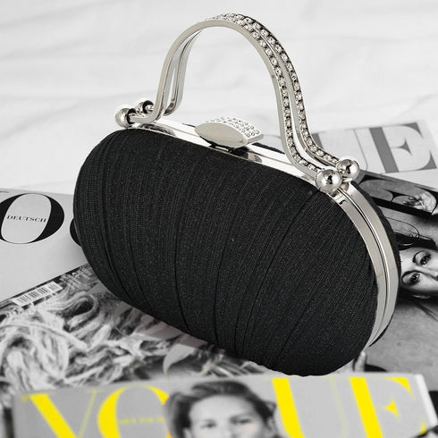 jessie Evening Bags and Clutches, Women's Evening Handbags Rhinestone Cocktail Prom Formal Clutch Purses for Women Wedding...