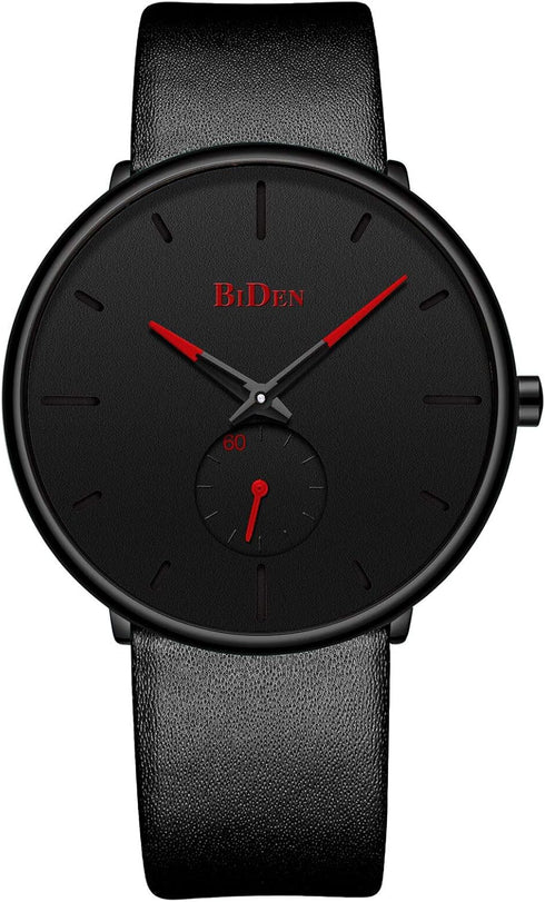 Mens Watches Minimalist Ultra Thin Waterproof Fashion Dressy Wrist Watch for Men Business Casual Luxury Quartz Analog Watch...