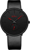 Mens Watches Minimalist Ultra Thin Waterproof Fashion Dressy Wrist Watch for Men Business Casual Luxury Quartz Analog Watch...