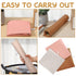 3 Pcs Leather Portable Changing Pad Wipeable Travel Changing Pad Foldable Changing Mat for Baby and Small Toddler...