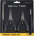 Metal Model Tools, Metal DIY Model Bending Tool Set, 3D Metal Puzzle Assembly Tools Include 4 Piece Tool Kit, Great Assistant for 3D Metal Jigsaw ...