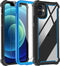 for iPhone 12 Case, iPhone 12 Pro Case,with Screen Protector Heavy Duty Drop Protection, Full Body Rugged Shockproof Tough Protective Phone Cover ...