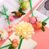 Leery Flower Pens Mixed Multicolor Rose Ballpoint Pens,12Pieces Valentine's Day Mother's Day Plush Rose Pens for Birthday Party Wedding Girlfriend...