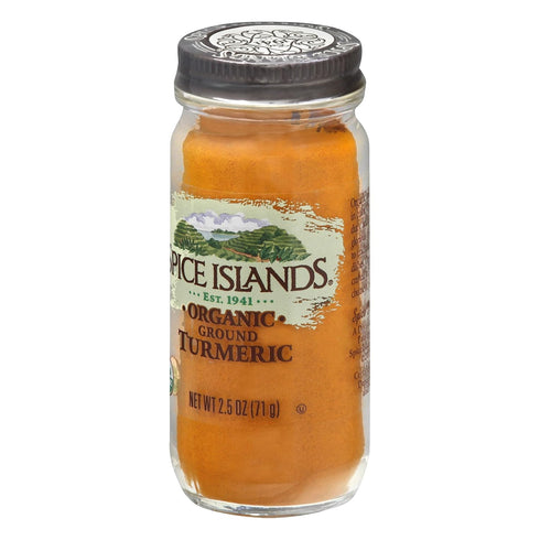 Spice Islands Organic Turmeric, 2.5 Ounce...