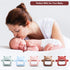 3 Pack Baby Teething Toy for 0-6 Months,Never Drop Teether for Babies 6-12 Months, BPA Free Dust-Proof Silicone Hand Pacifier Baby Chew Toys for I...