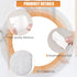 80 Pcs Callus Cushions U Shaped Felt Callus Pads Self Adhesive Foot Pads Soft Callous Pads for Foot for Protect Calluses from Rubbing on Shoes Pai...