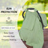 Car Seat Cover Baby, 100% Muslin Baby Car Seat Cover, 3 in 1 Carseat Sover, Carseat Cover for Baby Easy to Get in & Out...