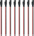 Oyviny 8PCS 12AWG SAE Connector Cable 1 Feet 2 Pin SAE Single Plug Quick Connector Disconnect Power Extension Cable Solar Panel Battery Wire 33CM ...