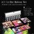 Makeup Kit for Women Full Kit Eyeshadow Facial Blusher Eyebrow Powder Face Concealer Powder Eyeliner Pencil Ultimate Color Combination 74 Colors M...