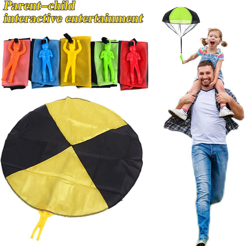 10 Pack Parachute Toy,Tangle Free Throwing Toy Parachute,Outdoor Toss It Up Flying Toys for Kids,Gifts(5 Colors)...