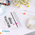 8 Pcs Beading Needles 8 Sizes Bead Needles Big Eye Beading Needles Set with Needle Bottle Collapsible Stainless Steel Beading Needles for Jewelry ...