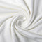 David Angie Double Brushed Poly Knit Fabric Solid Color 4 Way Stretch Spandex Knitting Fabric DBP Fabric by The Yard for Clothes Sewing (White)...