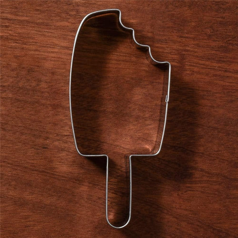 LILIAO Small Popsicle Cookie Cutter for Summer Holiday - 1.7 x 3.8 inches - Stainless Steel...