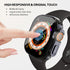 2 Pack TPU case for Apple Watch Series Ultra 49mm with Screen Protector, Soft TPU Shockproof Waterproof Protective Case for iwatch Ultra 49 mm...