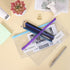 EOOUT 32pcs Poly Zip Envelope, Reusable Envelopes, Pencil Case Bulk, Bill Bag, 9'' x 4.7'', A6 Size, 10 Colors, for Cash School and Office Supplie...