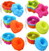 To encounter 24Pack Silicone Molds, Nonstick 2 3/4 inches Donut Mold, Silicone Baking Cups, Donut Pan, Muffin, Jello, Bagel Pan, Oven- Microwave- ...