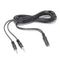 Ancable 3.5mm Stereo Female to 2-Male Y-Splitter Audio Cable 2M, 1/8" Female to 2 Dual 1/8" Male Aux Mic Splitter Jack Cable for Speaker, Headphon...