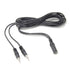 Ancable 3.5mm Stereo Female to 2-Male Y-Splitter Audio Cable 2M, 1/8" Female to 2 Dual 1/8" Male Aux Mic Splitter Jack Cable for Speaker, Headphon...