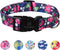Maca Bates Designer Flower Cute Dog Collar Spring Collars for Girl and Boy Female Male para Perros Chihuahua Pitbull Birthday Gift for Small Mediu...