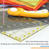 Quilting Rulers, Acrylic Ruler, 6.5 X12 Inch with Non-Slip Rings 15 Pieces for Quilting and Sewing...