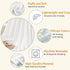 YeeJu Daisy Baby Throw Blanket Small White Floral Blanket for Toddler Swaddle Pet Crib Kids Soft Fuzzy Plush Fleece Blankets Sunshine Spring Summe...