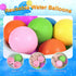 98K Reusable Water Balloons 6Pcs with Mesh Bag, Self Sealing Silicone Ball Latex-Free, No Clean Hassle, Easy to Fill, Summer Toys Water Toy Swimmi...