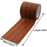 5.7cmx4.57m Simulation Wood Grain High-Adhesive Repair Tape for Desk Chair Furniture Floor Beautification Decoration Tape...