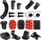 Helmet Sticky Mounts Adhesive Buckle Mount Accessory Kit for Insta360 ACE Pro X3 X2 X RS R GO 3 2, Basic Adapter Grab Bag accessories Compatible w...