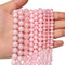 45pcs 8mm Natural Stone Beads Rose Quartz Beads Crystal Gemstone for Jewelry Making, DIY Bracelet Necklace...