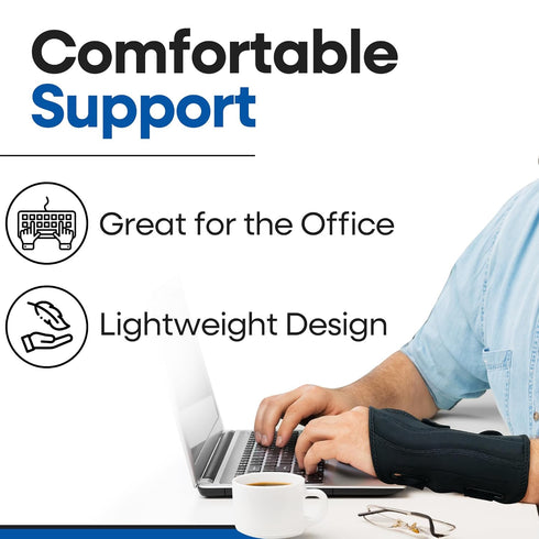 Carpal Tunnel Wrist Brace Night Support | Arm Brace Wrist Guard | Wrist Splint & Hand Brace | Carpal Tunnel Syndrome & Wrist Tendonitis Pain Relie...