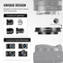 NEEWER Lens Mount Adapter Manual Focus Ring Compatible with Leica M Mount Lens to Sony E Mount Camera, Compatible with Sony A1 A9 A7 A7C A7R A7S A...