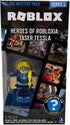 Roblox Deluxe Mystery Pack Action Figure Series 1 - Includes Exclusive Virtual Item (Choose Figure) (Taser Tessla)...