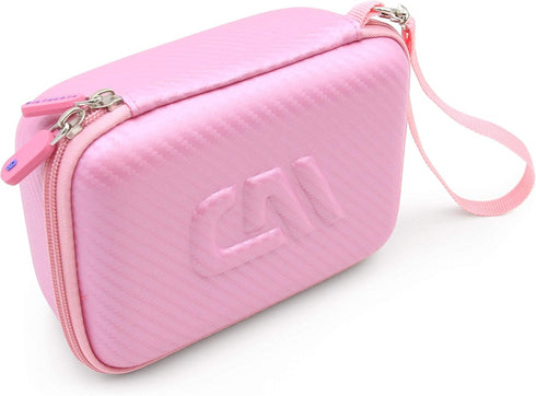 CASEMATIX Pink Travel Case Bag Compatible with Asthma Inhaler, Masks, Spacer - Case Only...