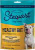 Stewart Freeze Dried Dog Treats, Healthy Gut Chicken & Vegetable, Gut Health Probiotics, Grain Free, 8 Ounce Resealable Pouch, Made in USA...