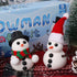 BANBBUR 9Pack Build a Snowman Kit Snowman Crafts for Kids,Modeling Clay Snowman DIY Kit, Christmas Stocking Stuffers for Kids,Christmas Crafts Xma...