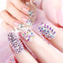 AD Beads 300 Pieces Flat Back Gems 11 Shapes Crystal Rhinestones 12 Sizes Rhinestones for Crafts Nail Face Art Clothes Shoes Bags DIY(Clear AB)...