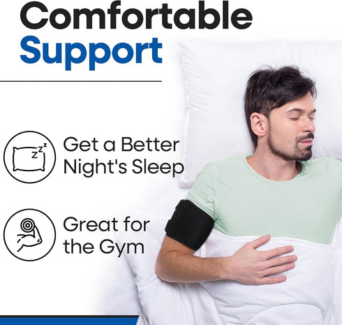 ARMSTRONG AMERICA Bicep Tendonitis Brace, Bicep Band & Upper Arm Compression Sleeve I Triceps & Biceps Muscle Support For Upper Arm Tendonitis Pai...