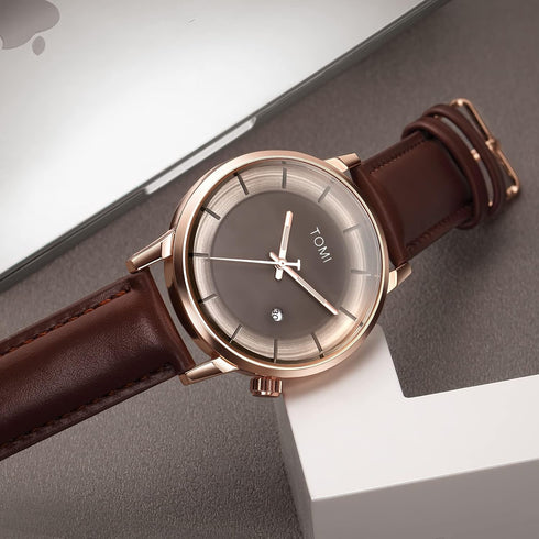 TOMI Fashion Business Mens Quartz Wrist Watches Reloj para Hombre Gifts for Men Students Women Him Boyfriend...