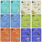Celavi Essence Facial Face Mask Paper Sheet Korea Skin Care Moisturizing 12 Pack (Mix - 2 of Each)...